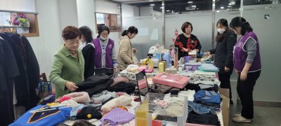[용인지부] 용인지부 "지구가족사랑 1%운동 바자회"