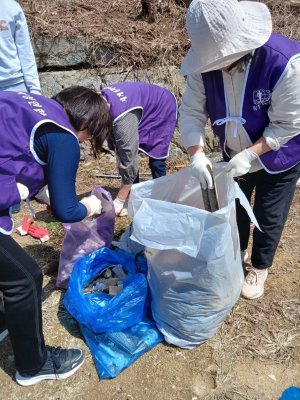 [횡성지부] 환경정화 봉사활동