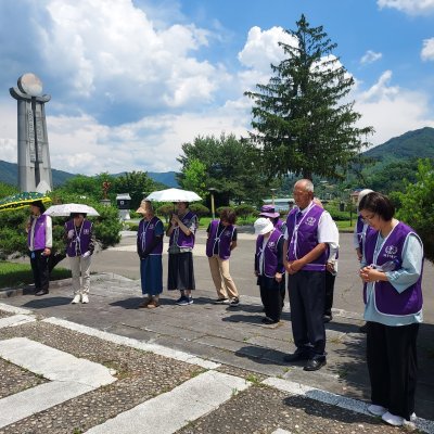 [횡성지부] UN참전 추모 행사 및 환경 정화