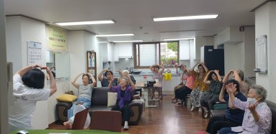 [청주지부] 청주지부 "노인정 봉사활동(치매예방 프로그램)