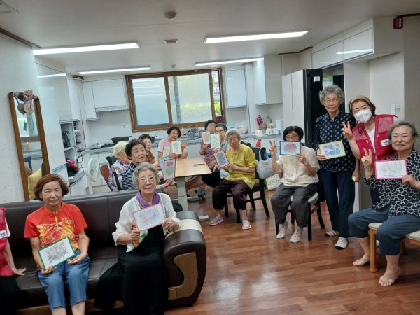 [청주지부] 청주지부 "노인정 봉사활동(치매예방 프로그램)