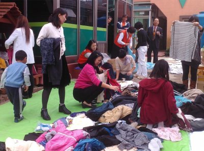 구호나눔 | [전남 무안지부] ‘지구가족사랑1%운동’ 바자회 개최