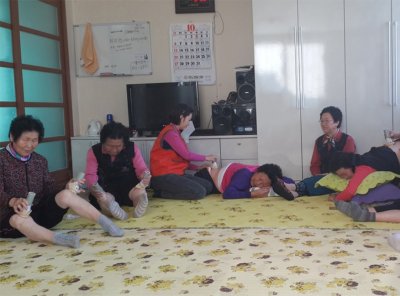 구호나눔 | [전남 완도지부] 쑥뜸 봉사활동