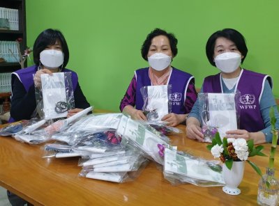 구호나눔 | [서울권 천복궁지부] 핸드 메이드 교실 개최