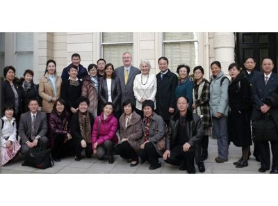 영국지부와 중국 아동 보건 및 건강 관련 원장 대표단과의 미팅