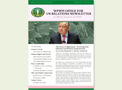 UN | 2021년 WFWP 유엔 뉴스레터 #42